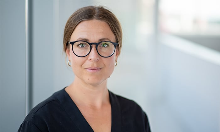 Nadja Dahlgren, förpackningsutvecklare Dagab